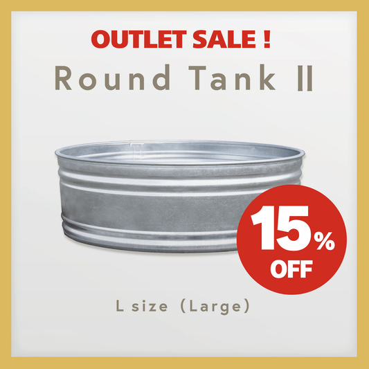 アウトレットセール！Gタンク／ラウンドタンク Ⅱ　L size ①